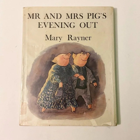 Vintage Lot Lady Muck by Mayne and Mr and Mrs Pigs Evening  Out by Rayner Books - Picture 3 of 12